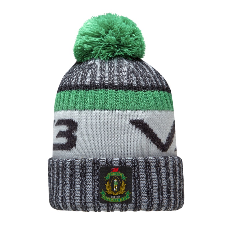 Bristol Imperial RFC Marl Bobble Hat Black