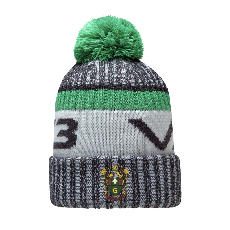 Girling RFC Marl Bobble Hat Black