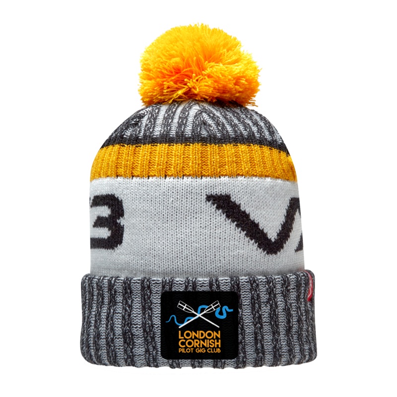 London Cornish Pilot Gig Club Marl Bobble Hat