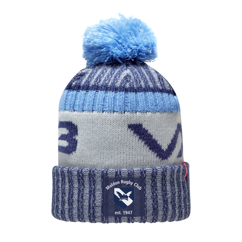 Maldon RFC Fleece-Lined Bobble Hat Navy
