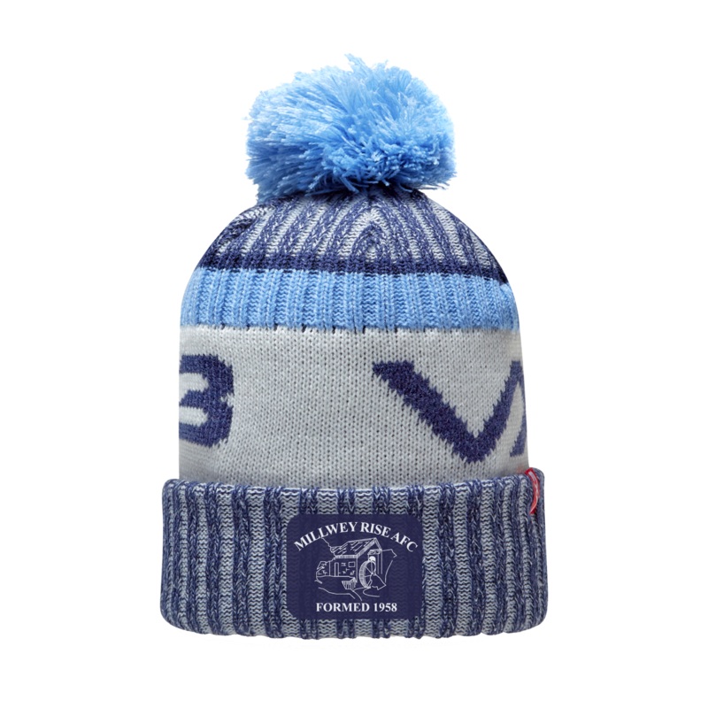 Millwey Rise AFC Marl Bobble Hat Navy
