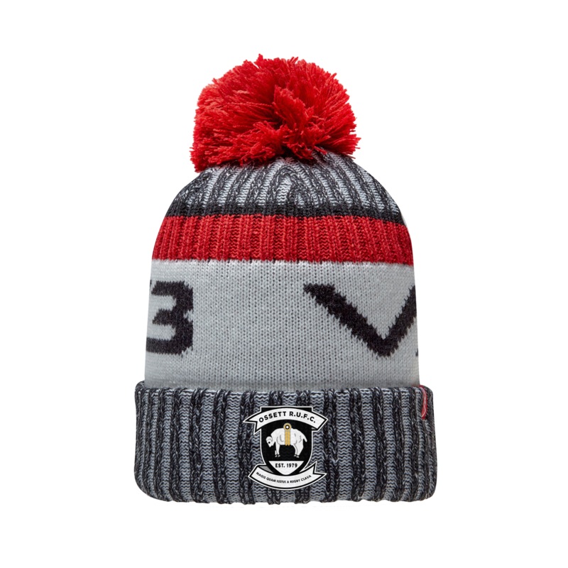 Ossett RUFC Fleece-Lined Bobble Hat
