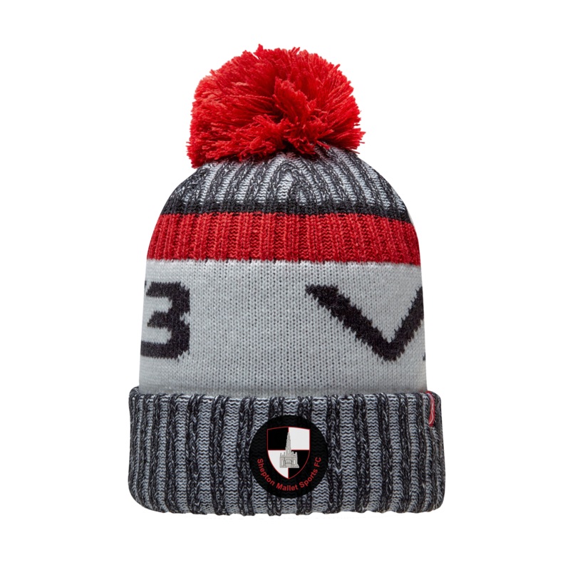 Shepton Mallet AFC Youth Fleece-Lined Bobble Hat