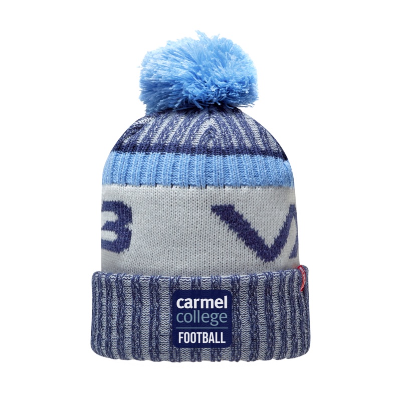 Carmel College - Football Fleece-Lined Bobble Hat