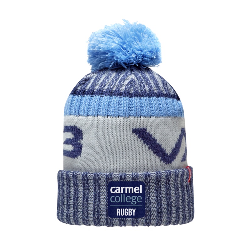 Carmel College - Rugby  Fleece-Lined Bobble Hat