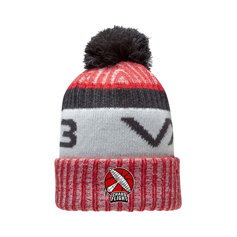 Chard Flight Basketball Club Fleece-Lined Bobble Hat