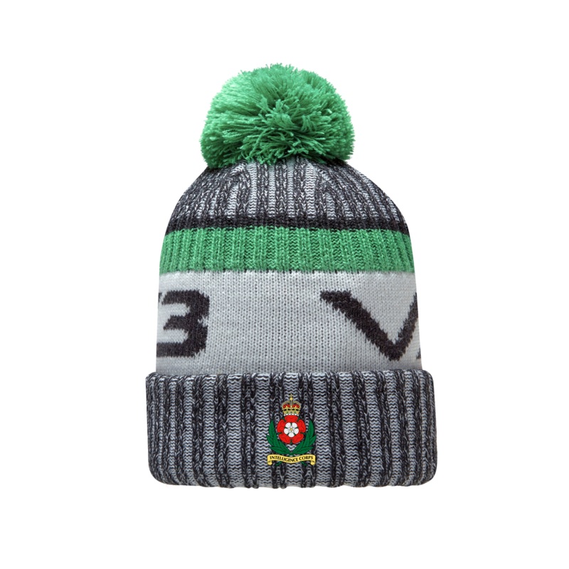 Intelligence Corps Rugby Fleece-Lined Bobble Hat