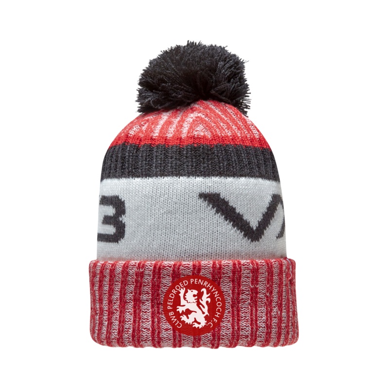 Penrhyncoch FC Fleece-Lined Bobble Hat
