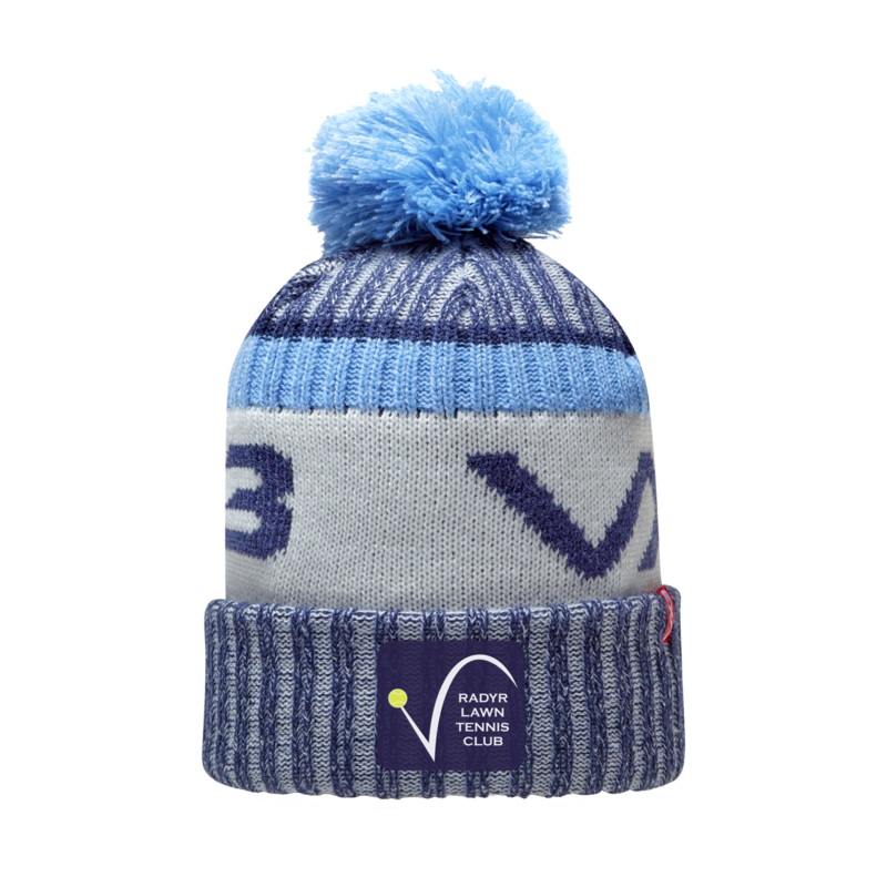 Radyr Tennis Club Fleece-Lined Bobble Hat