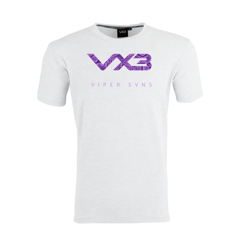 Viper 7s White Invicta Club Tee