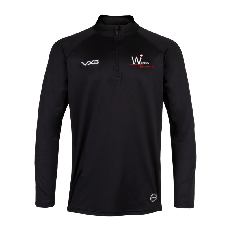 Willersey Table Tennis Club Primus Quarter Zip