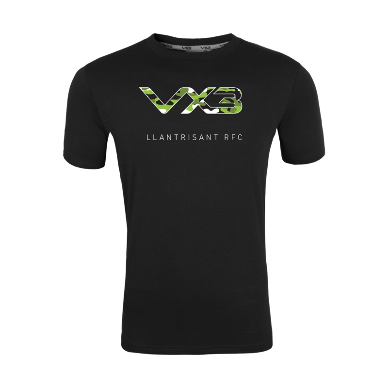 Llantrisant RFC Black Womens Invicta Tee