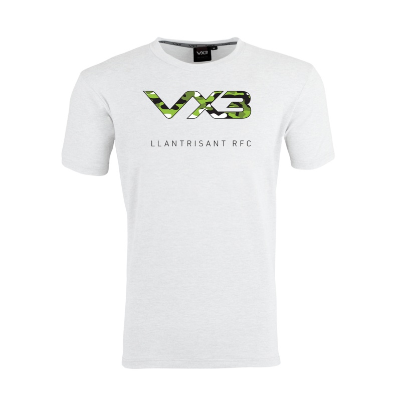 Llantrisant RFC White Invicta Tee