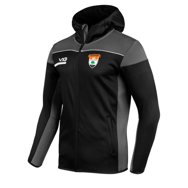 Lordswood FC Opus Zoodie - Black Grey