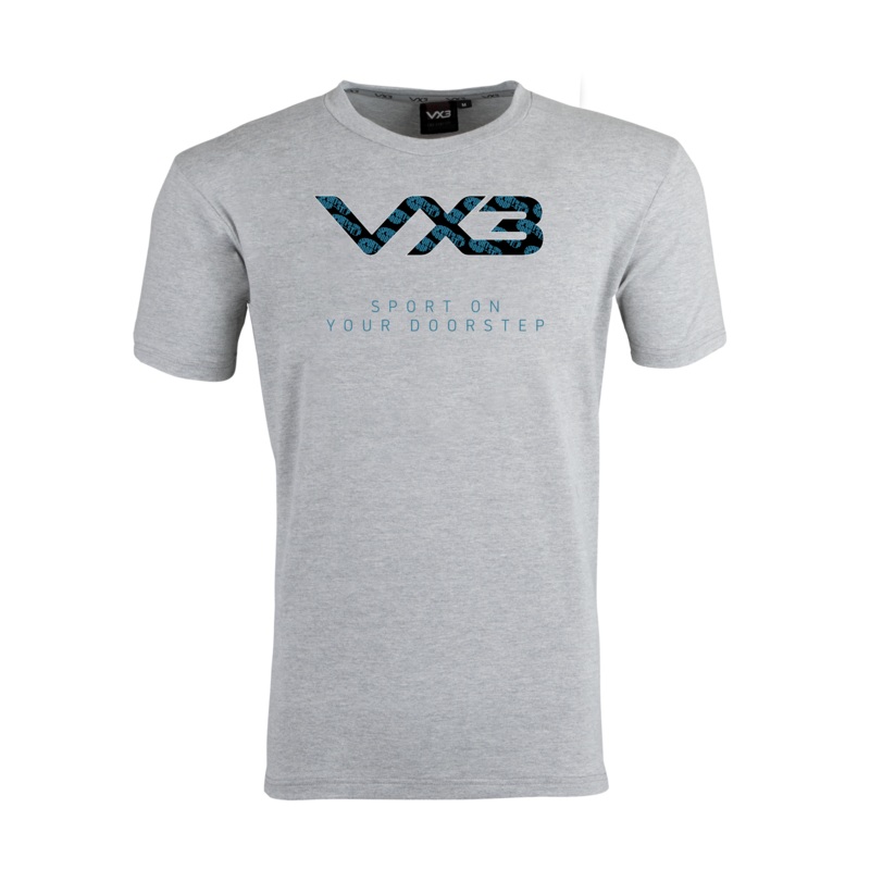 Sport On Your Door Step Marl Grey Invicta Tee