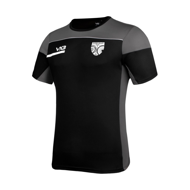 Dearne Valley RUFC Opus Tee - Black Grey