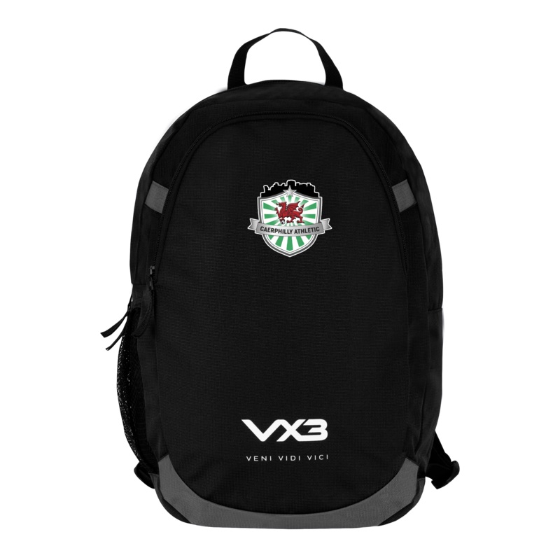Caerphilly Athletic FC - Juniors Performance Backpack Black/Dark
