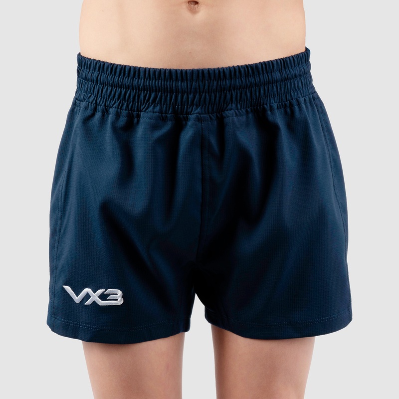 Revo Youth Rugby Shorts Navy