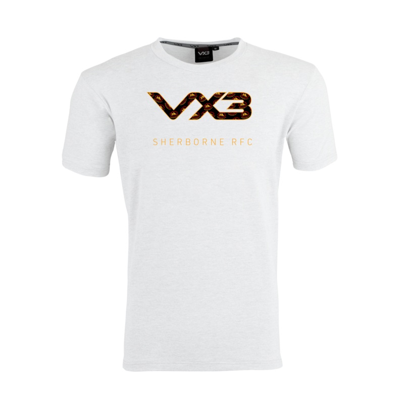 Sherborne RFC White Invicta Tee