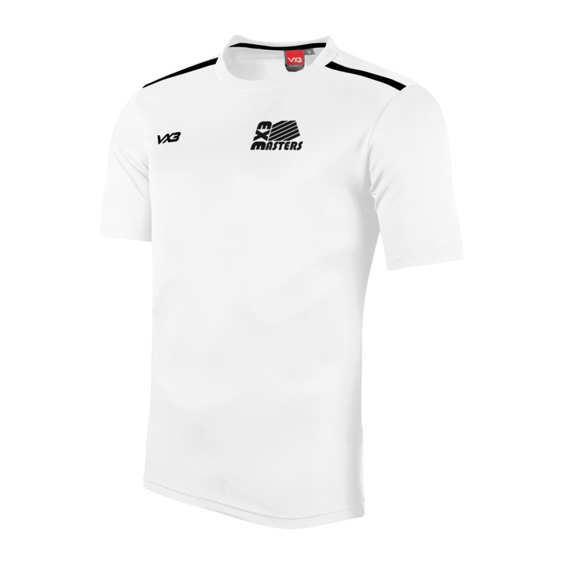 Exe Masters Swim Club White Fortis Tee