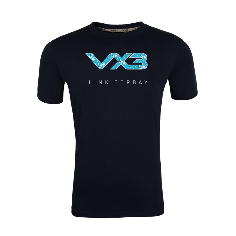 Link Torbay Navy Womens Invicta Tee