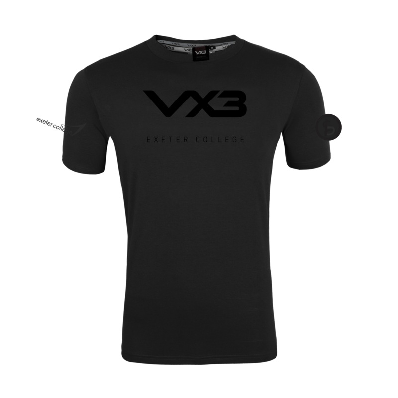 Exeter College Staff Kit Black Invicta Club Tee