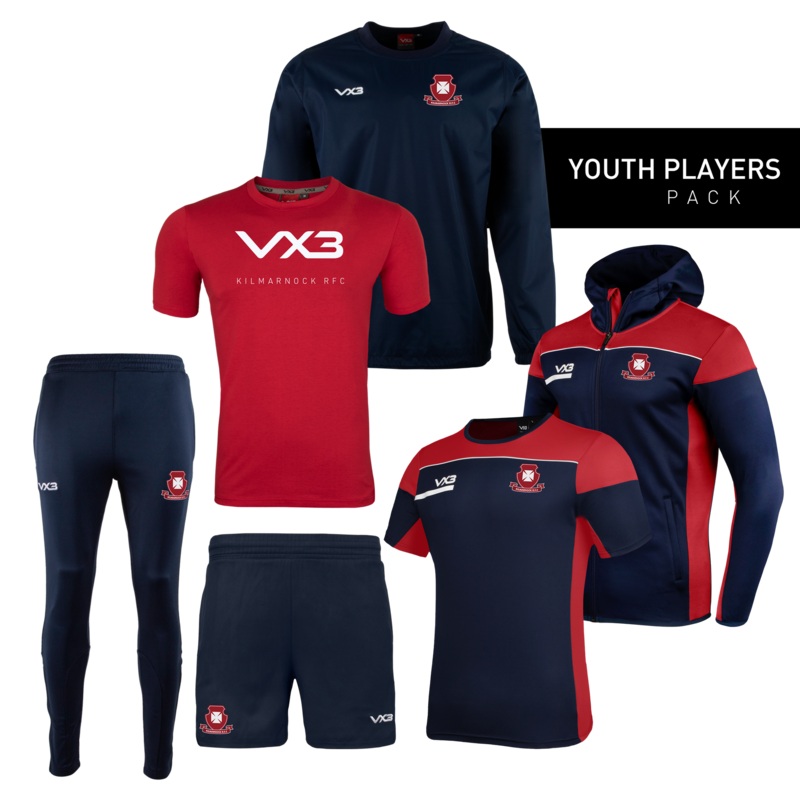 Kilmarnock RFC Youth Players Pack