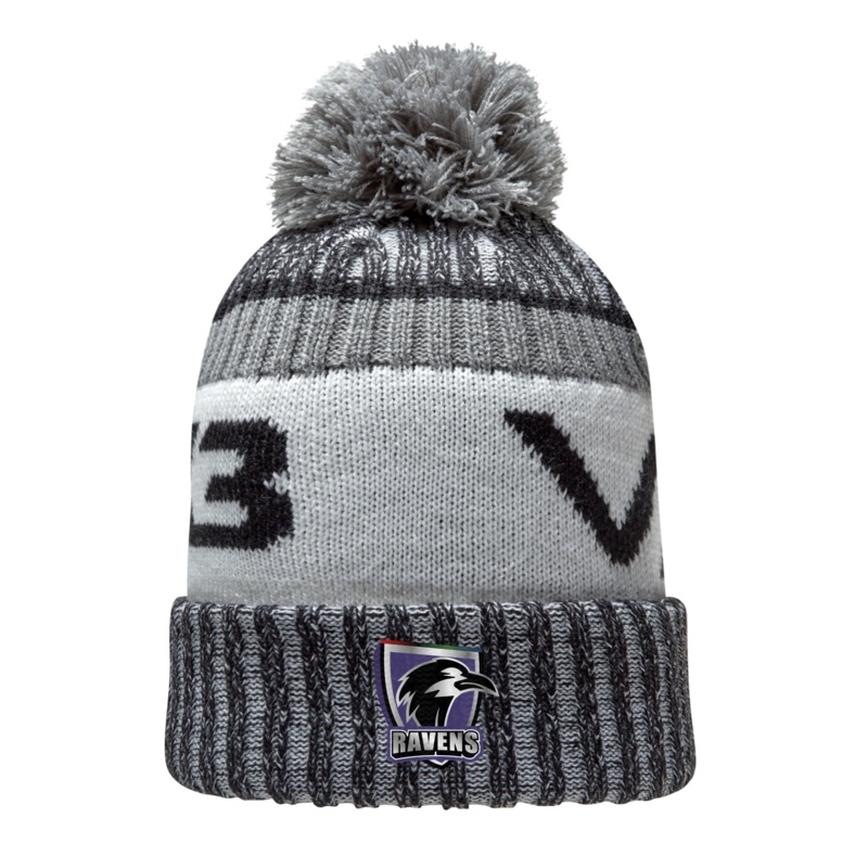 Ravens RFC Fleece-Lined Bobble Hat
