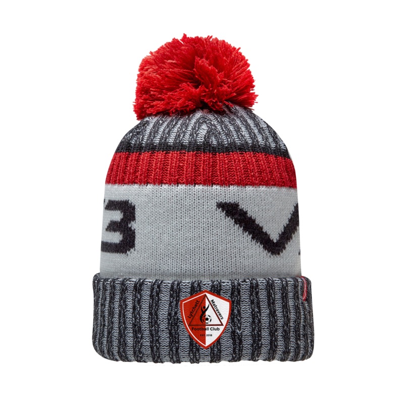 Lytchett Matravers FC Fleece-Lined Bobble Hat