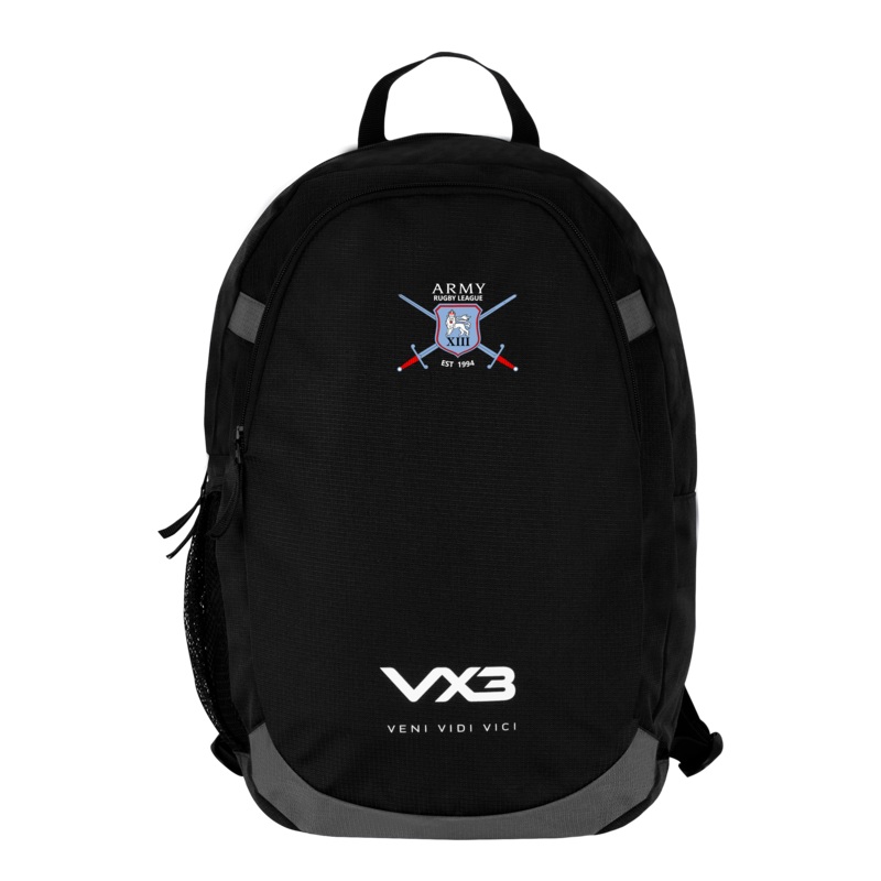 Army Rugby League Performance Backpack Black/Dark