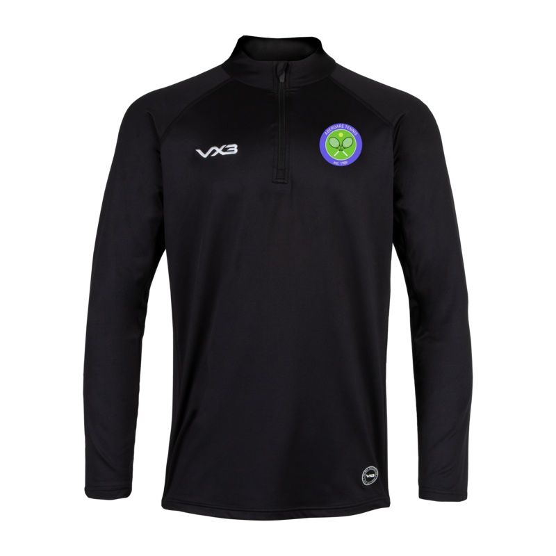 Aberdare Tennis Club Black Primus Quarter Zip