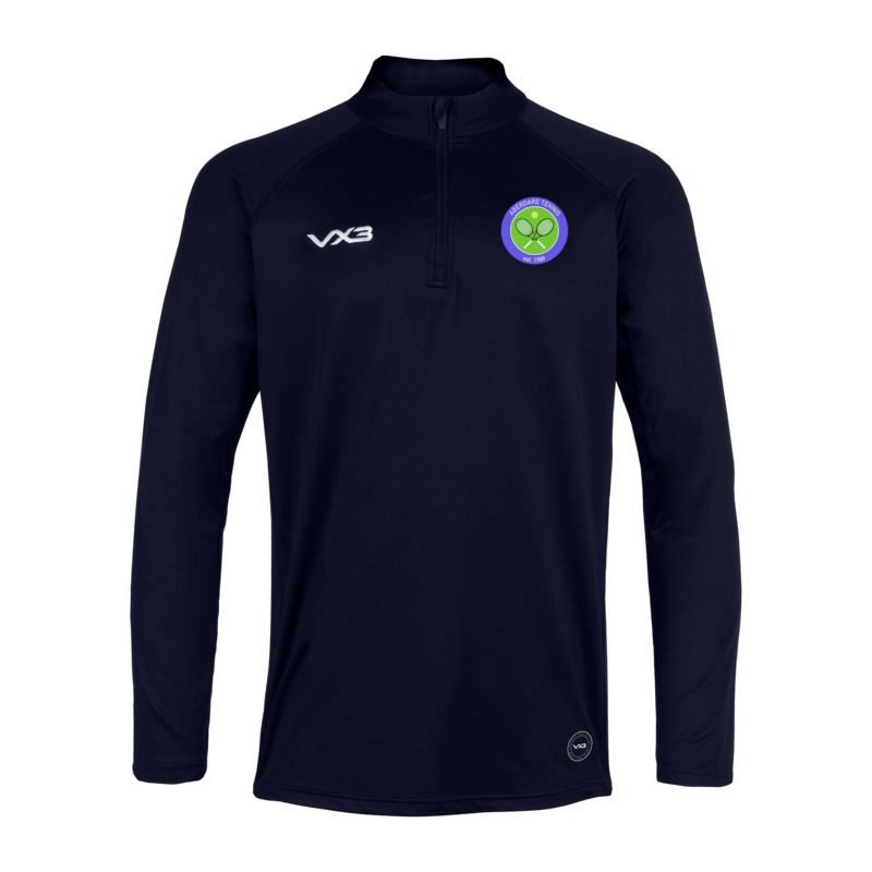 Aberdare Tennis Club Navy Primus Quarter Zip