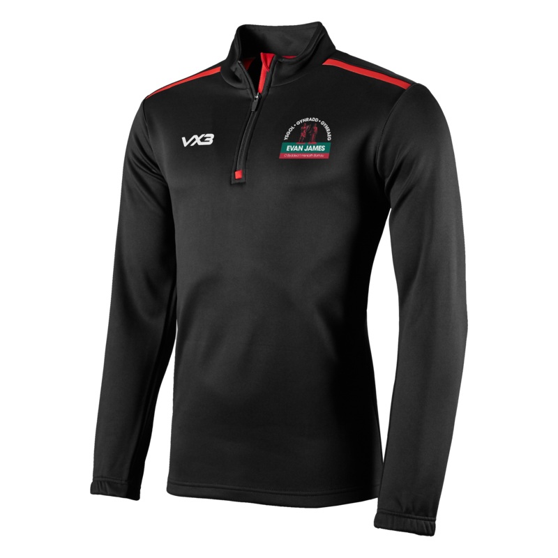 Ysgol Evan James Fortis Quarter Zip Sweat