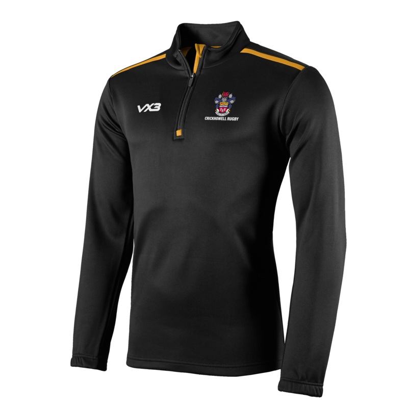 Crickhowell RFC Warriors Fortis Half Zip Sweat