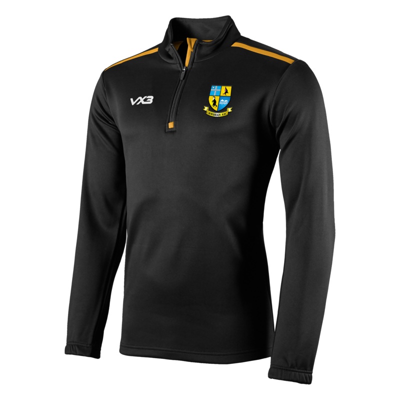 Cwmbran Otters Swimming Club Fortis Youth Half Zip Sweat