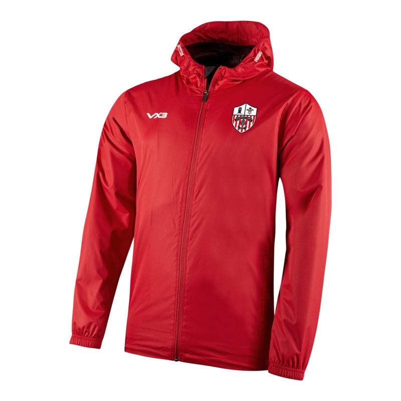 Pontypool Town A.F.C Primus Rain Jacket Red