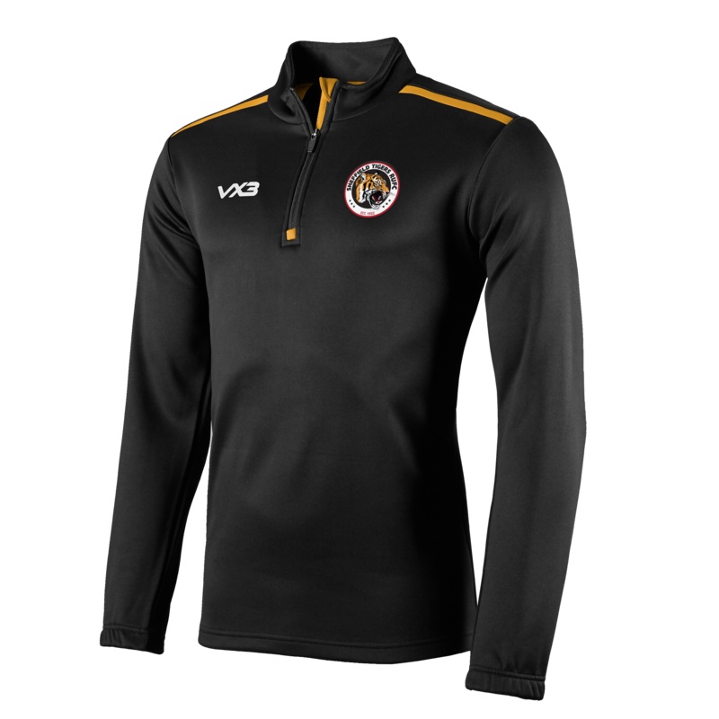 Sheffield Tigers RUFC Fortis Youth Half Zip Sweat