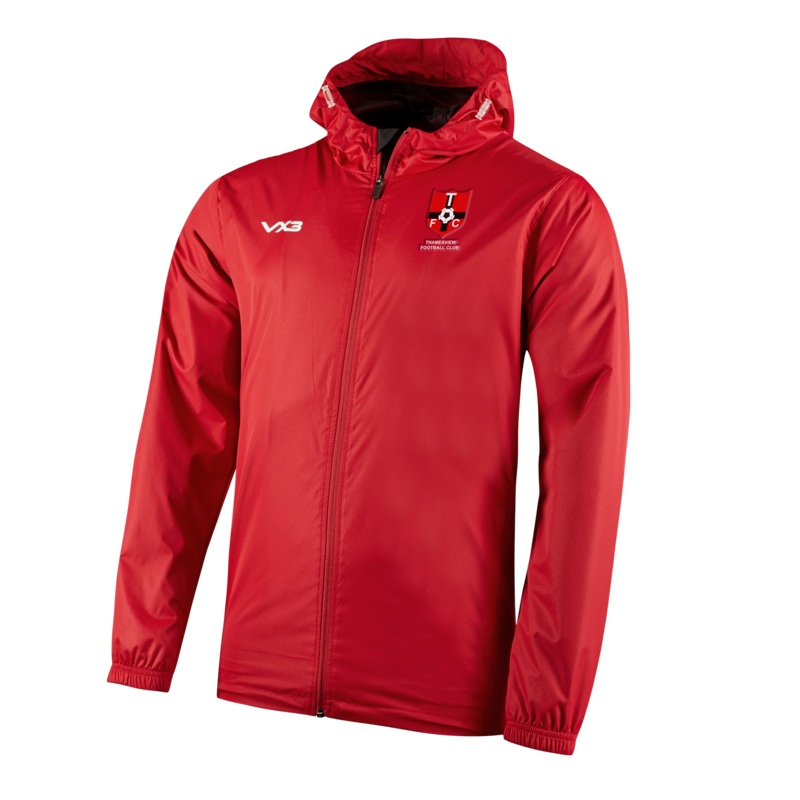 Thamesview FC Red Primus Rain Jacket