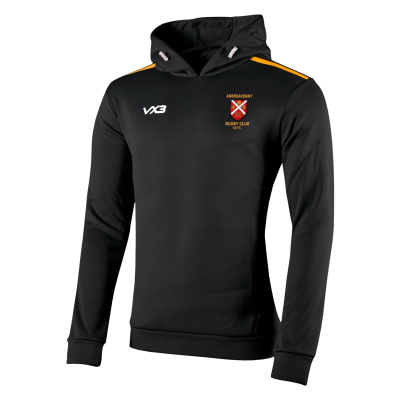 Abergavenny RFC Fortis Youth Hoodie Black