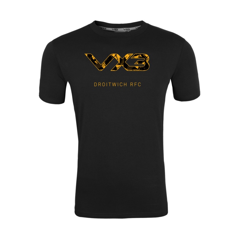 Droitwich RFC  Black Invicta Club Tee