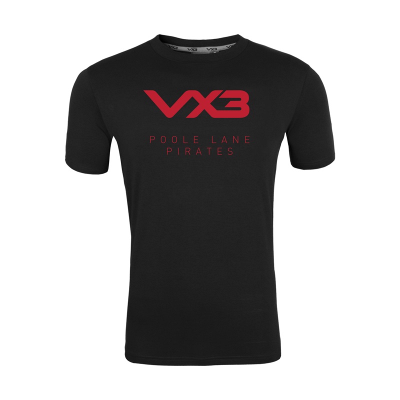 East Allington United Black Invicta Club Tee