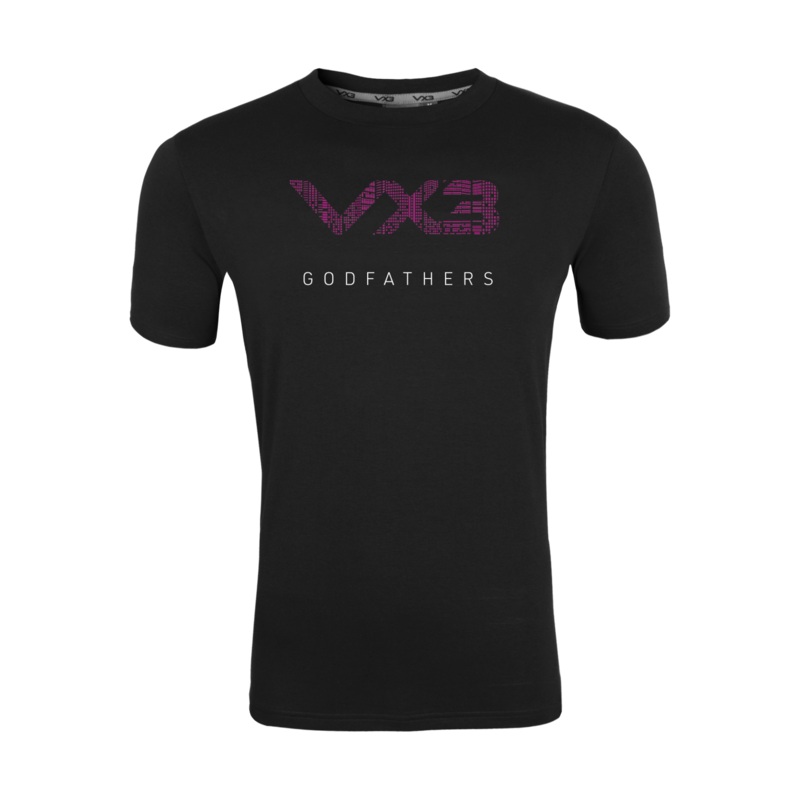 Godfathers Black Invicta Club Tee