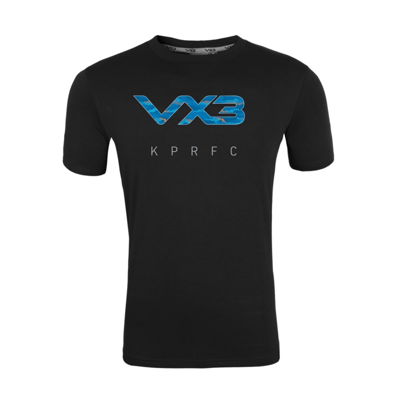 Kent Police Rugby Black Invicta Club Tee
