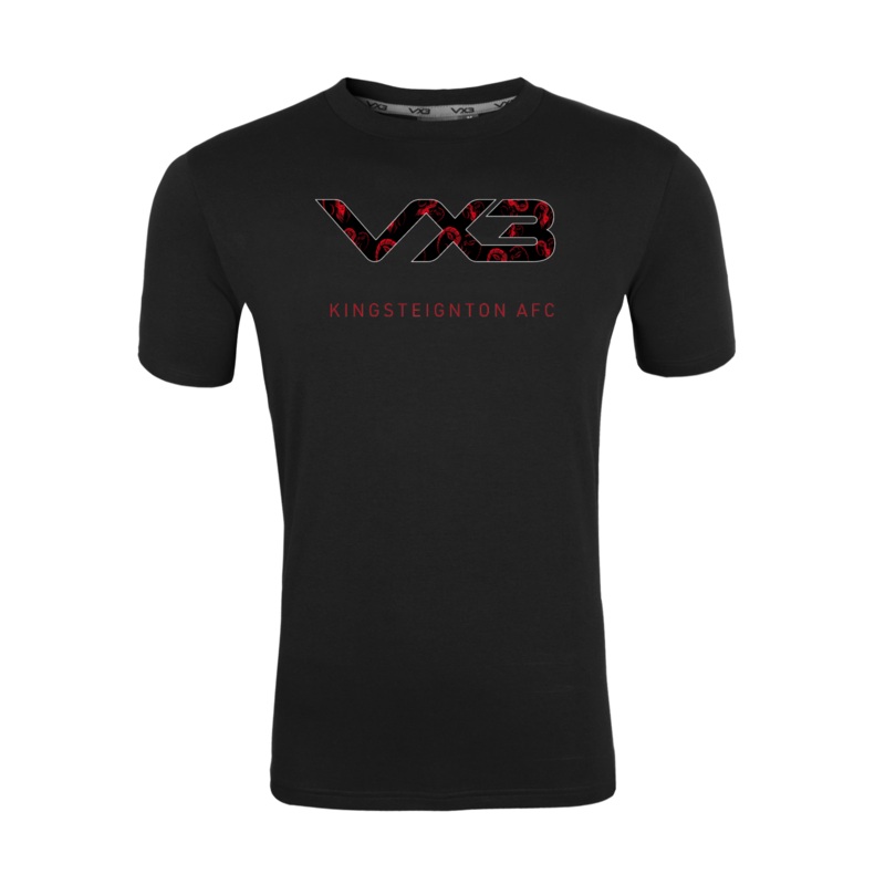Kingsteignton AFC Black Invicta Tee - Rams