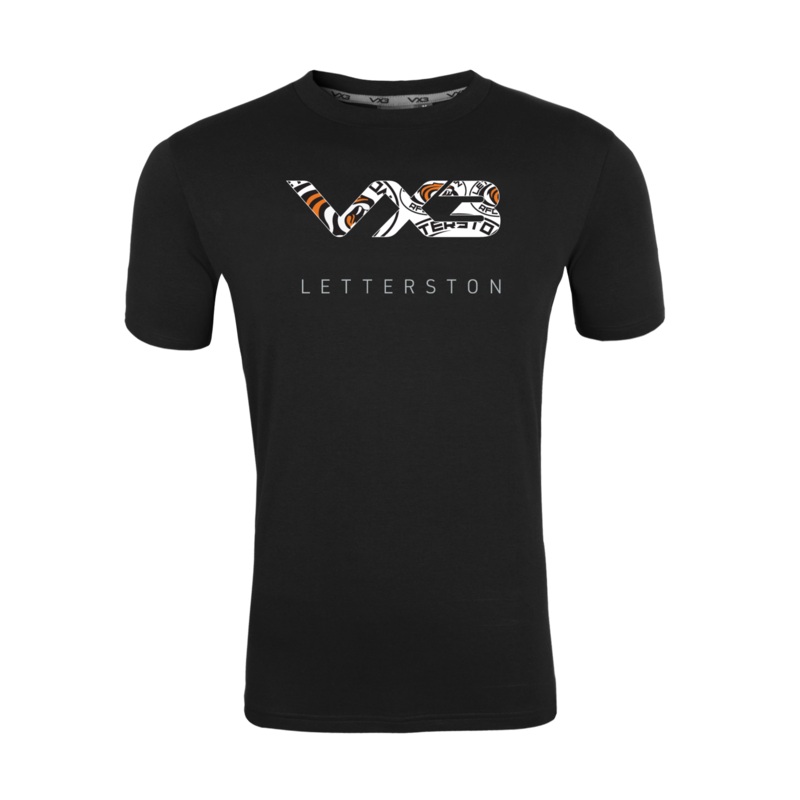 Letterston AFC Black Invicta Club Tee