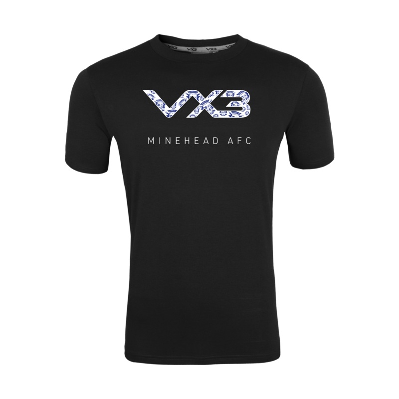 Minehead AFC Black Invicta Club Tee