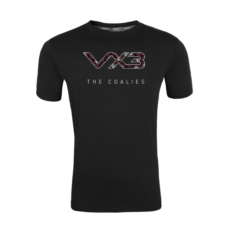 North Cave Coal Exporters Cricket Club Black Invicta Club Tee