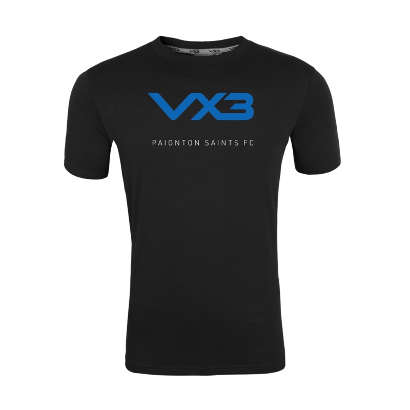 Paignton Saints Black Invicta Tee