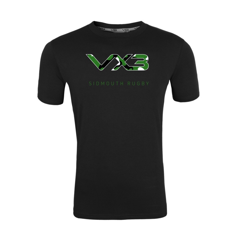 Sidmouth RFC Black Invicta Tee