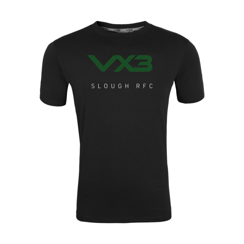 Slough RFC Black Invicta Tee